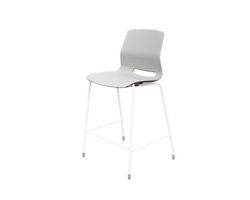Imme Armless Poly Stacking Counter Height Stool