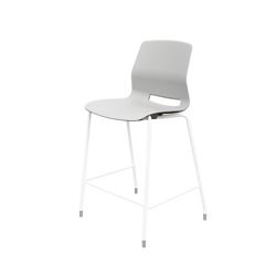 Imme Armless Poly Stacking Counter Height Stool