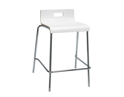 Low back counter online height stool