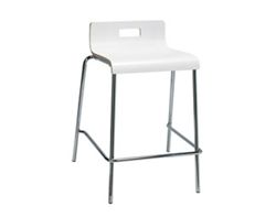 Low-Back Counter-Height Stool