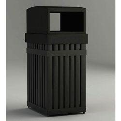 25 Gallon Waste Receptacle with Rectangular Opening