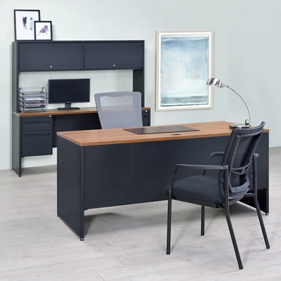Carbon Executive Steel Desk - 66