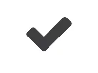 Large checkmark icon