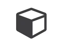 Large shipping box icon