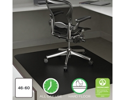 Classic Chair Mat 46"W x 60"D for Hard Floors