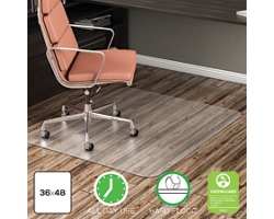 Classic Chair Mat 36"W x 48"D for Hard Floors