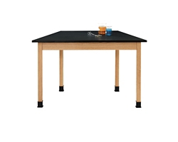 Trapezoid Laminate Activity Table 24"D x 60"W