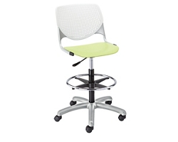 Perforated Back Polypropylene Stool