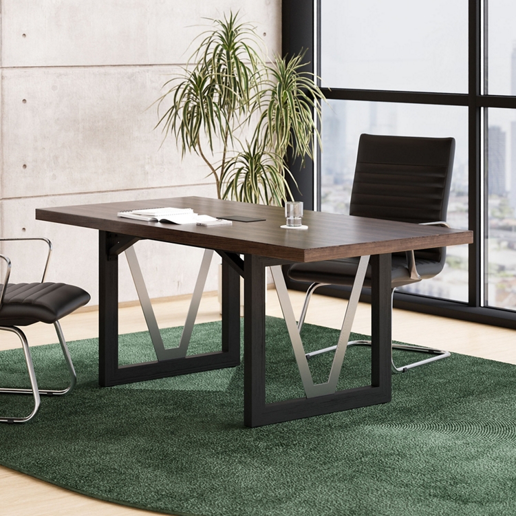District 6' Conference Table with Power - 72