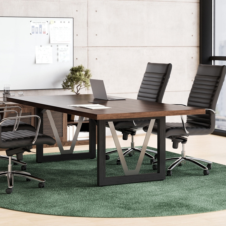 District 8' Conference Table with Power - 96