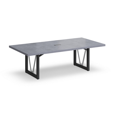 District 8' Conference Table with Power - 96