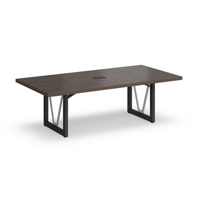 District 8' Conference Table with Power - 96