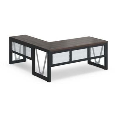 District L-Shaped Desk with Right Return - 72