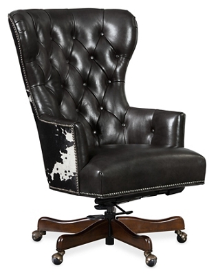 Hooker leather office discount chair