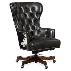 Katherine Executive Leather Swivel Tilt Chair