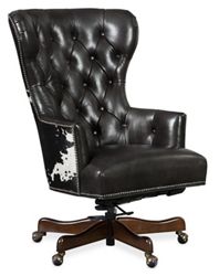 Katherine Executive Leather Swivel Tilt Chair