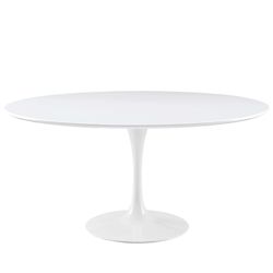 60" Wood Top Round Table