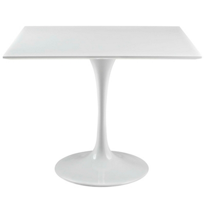 36" Square Wood Top Table