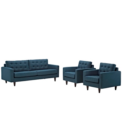 Sofa and Armchairs Set of 3