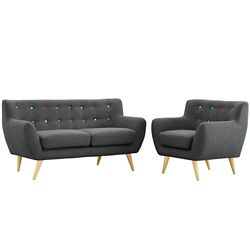 2 PC Loveseat and Chair Set