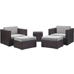 5 PC Outdoor Patio Sectional S