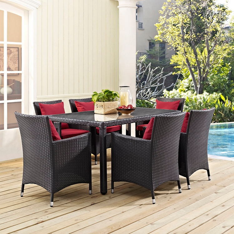 Shop outdoor tables for patios, gardens, and dining at National Business Furniture—stylish, weather-resistant options.