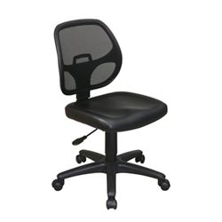 Mesh Back Task Chair with Vinyl Seat