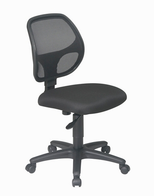 Mesh Back Task Chair with Fabric Seat