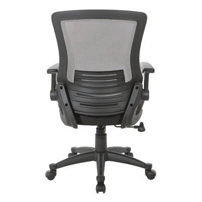 チェア　86504 Ventilated Seating Manager's Office Chair with Flip Arms