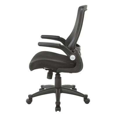 Ventilated Seating Manager's Office Chair with Flip Arms
