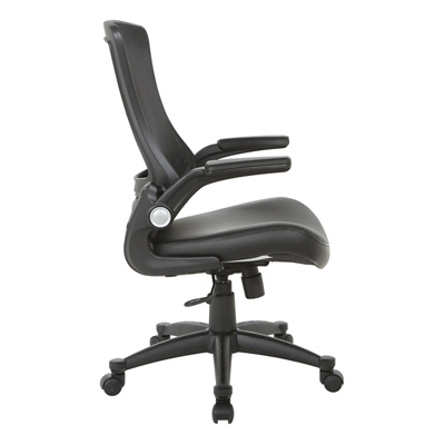 Ventilated Seating Manager's Office Chair with Flip Arms