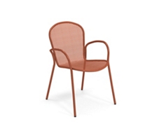 Ronda Steel Stack Outdoor Chair - with Arms