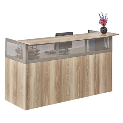 At Work 72"W x 29"D Reception Desk