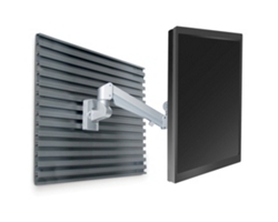 Slat Mounted Monitor Arm