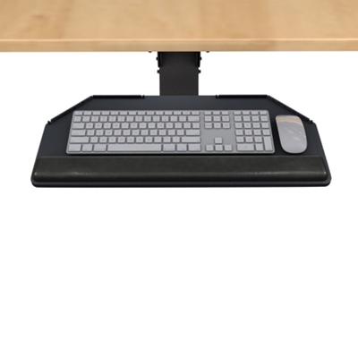 Lift and Lock Articulating Arm With Keyboard Tray