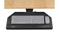 Spring Assisted Articulating Arm With Keyboard Tray