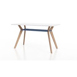 Rang Standing Height Collaborative Wood Table - 36"Wx72"Dx42"H