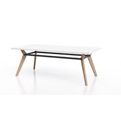 Rang Collaborative Wood Table - 42"Wx84"Dx30"H