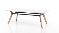 Rang Collaborative Wood Table - 42"Wx84"Dx30"H