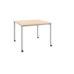 Dailey Table with Casters - 42"Wx42"D