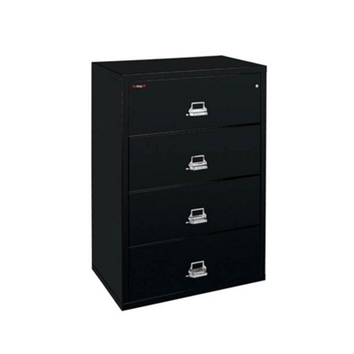 Four Drawer Fireproof Lateral File - 38"W
