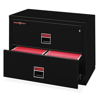 Two Drawer Fireproof Lateral File - 38"W