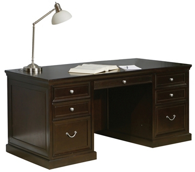 Double Pedestal Executive Desk - 69" x 32"