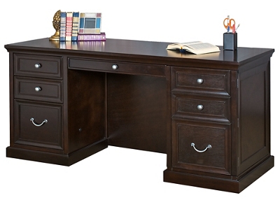 Fulton Double Pedestal Credenza 69"W x 24"D