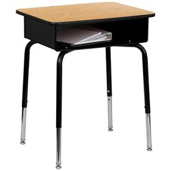 Billie Student Desk with Open Book Box