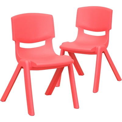 Plastic Stack Chairs 26"H - 2 Pack
