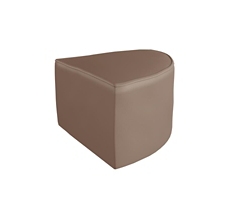 Bright Beginnings Modular Backless Corner Chair in Vinyl
