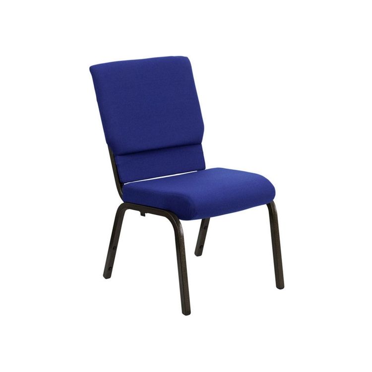 Patterned Fabric Wing-Back Church Chair - 1000 lb. capacity