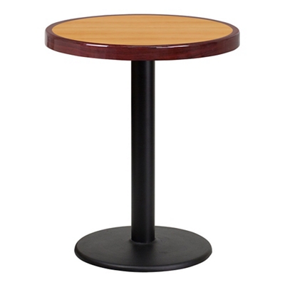 Standard Height Table with Round Base - 24"DIA