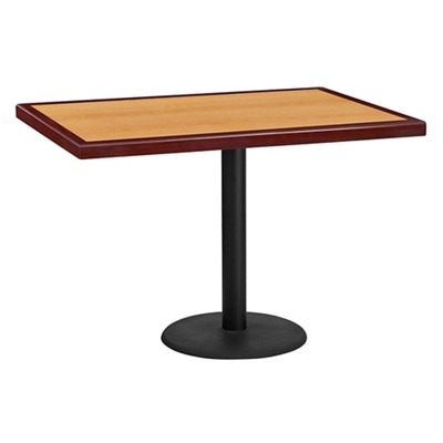 Standard Height Table with Round Base - 42"W x 30"D